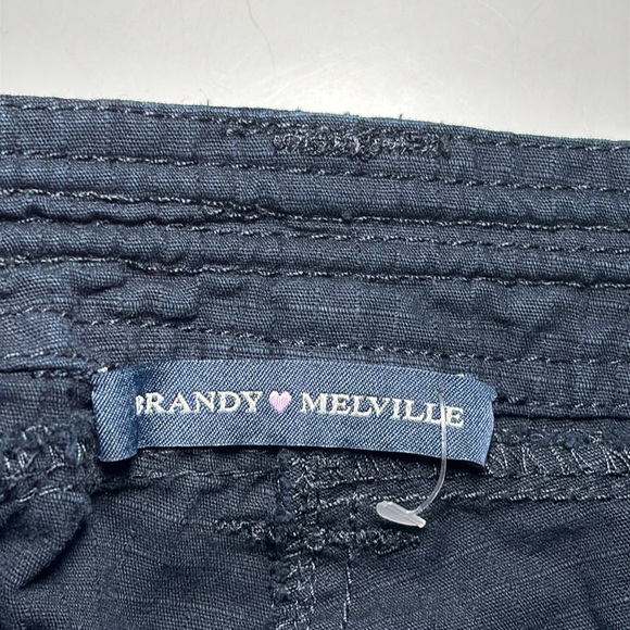 Brandy Melville Pants Sz XS-S Cargo Utility Parachute Wide Leg Y2K 200s Revival - Picture 4 of 15